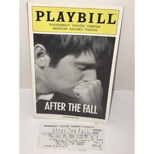 Arthur Miller Playbill After The Fall Opening Night Carla Gugino Jessica Hec A30